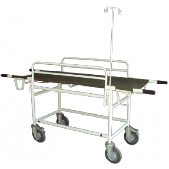 Stretcher Trolley with drop side /drop stand m/ poles MF-010HA