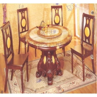 Marble Dinning Table Round F-05