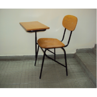 Marine Plywood Writing Chair Seat And Back MF-43C