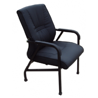 Visitors / Conference Chairs - Heavy duty with 4 legs Low Back Leather / Fabric Material MF-EOIB