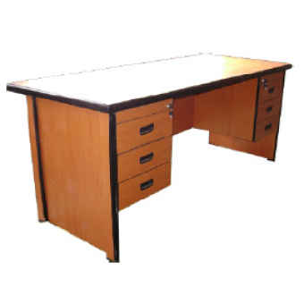 Executive Table: With Double Pedestal And Keyboard Tray MF-2-2