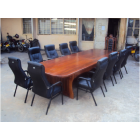 Shape Conference Table For 14 Person Made From Hardwood