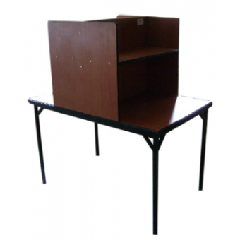 Library Reading Table Partitioned For 2 seater MF-100C