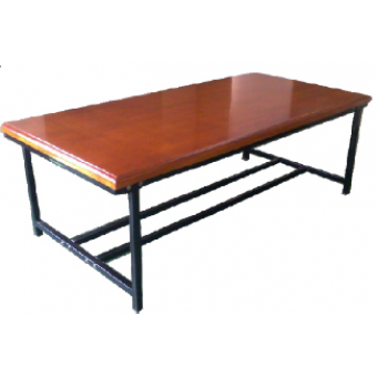 School Reading / Library Table 8 Students M/ Frame Hardwood MF-104
