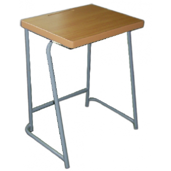 School Desk Without shelf  MDF - Top/ Metal Frame MF-37B