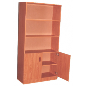 Book Shelf With Two Small Doors MF-73B